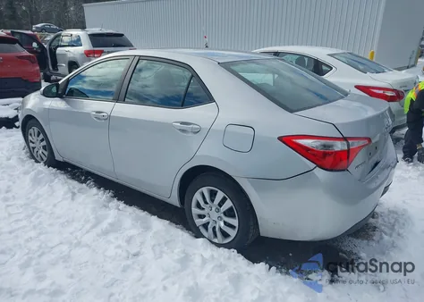 2014 Toyota Corolla Le from USA, damaged, VIN 2T1BURHE1EC133574